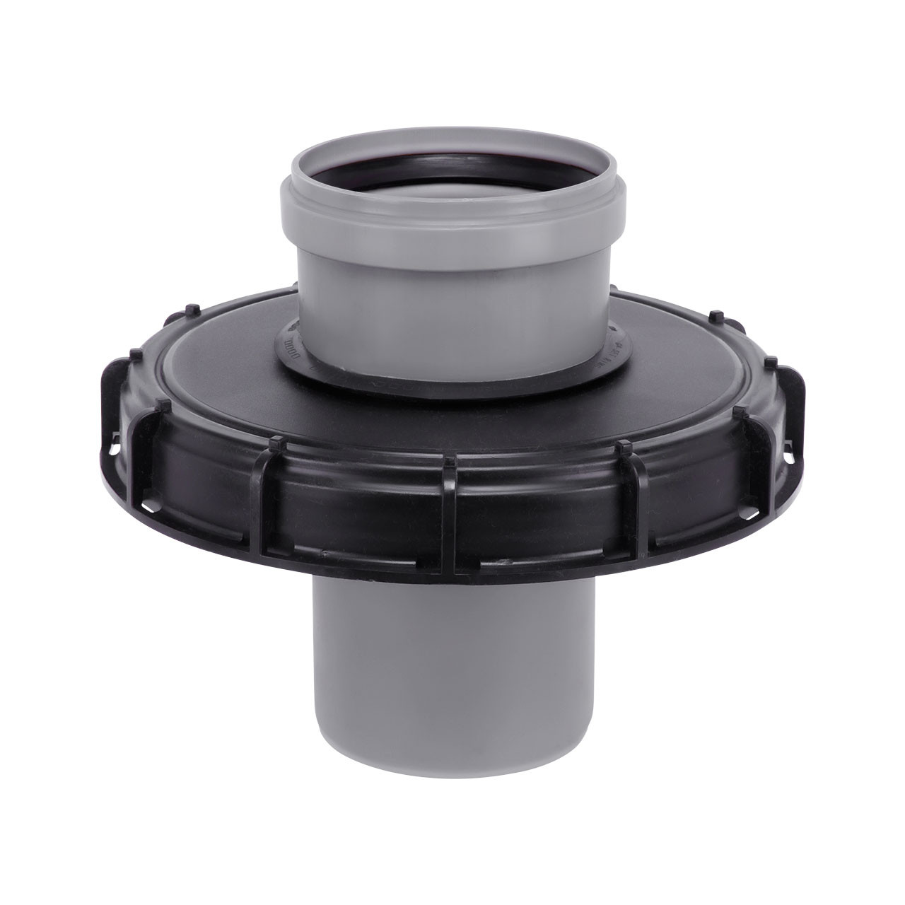 IBC Deckel Einlauf mit HT-Rohr DN 225 DN 110