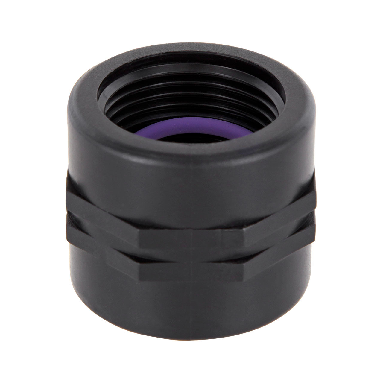 PP Gewindefittings Gewindeverschraubung Doppelmuffe Fitting 2x Innengewinde mit O-Ring