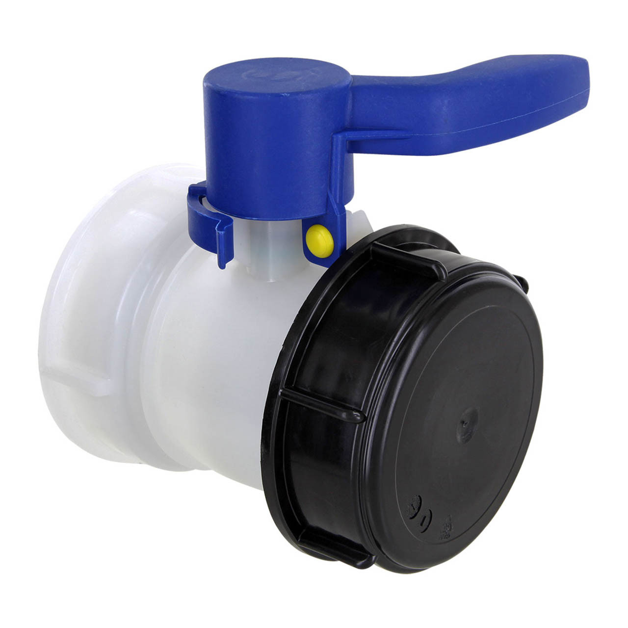 IBC Klappenhahn S100x8 (100mm) ETFE DN80