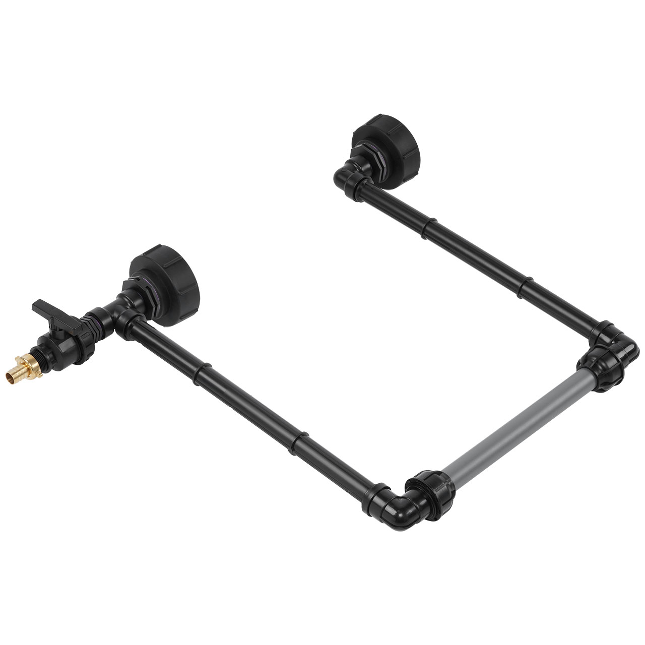 IBC Adapter S100x8 - 2 IBC hintereinander Tankverbindung 32mm Rohr