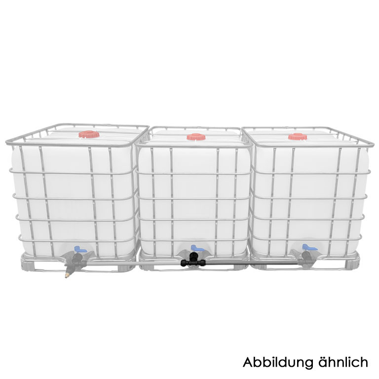 IBC Container Tankverbindung Erweiterung Adapter S60x6 (60mm) Grobgewinde DN 50 - 32mm Rohr Klemm Verschraubung Tankverbinder