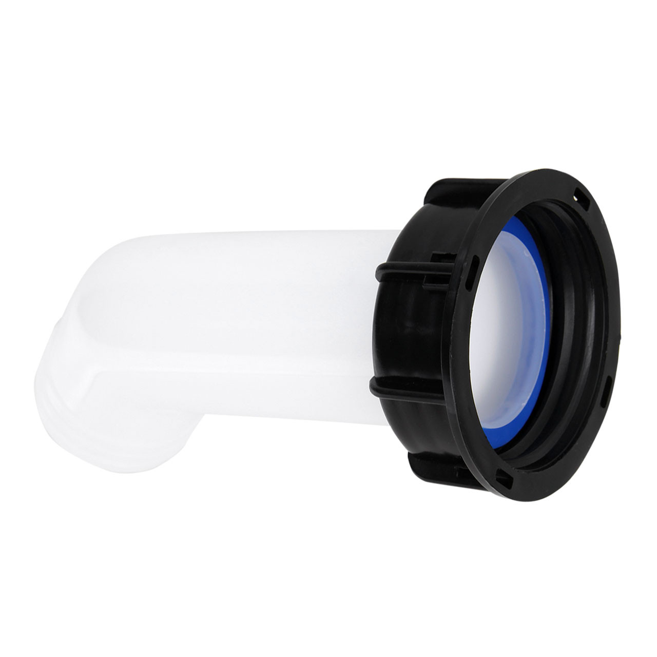 IBC Adapter S60x6 (60mm) Grobgewinde DN 50 - 3-teilige Auslauftülle DN 50