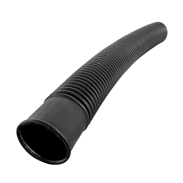 Meterware - 38mm (1 1/2") Pool- & Schwimmbadschlauch schwarz