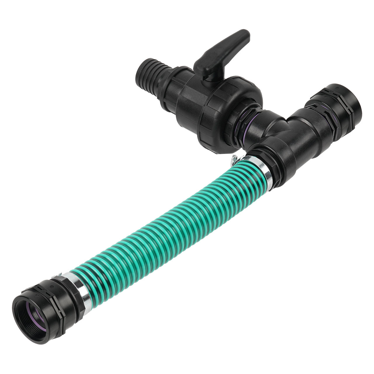 IBC Adapter BSP 2 - 2 IBC gegenüber Tankverbindung 50mm Schlauch