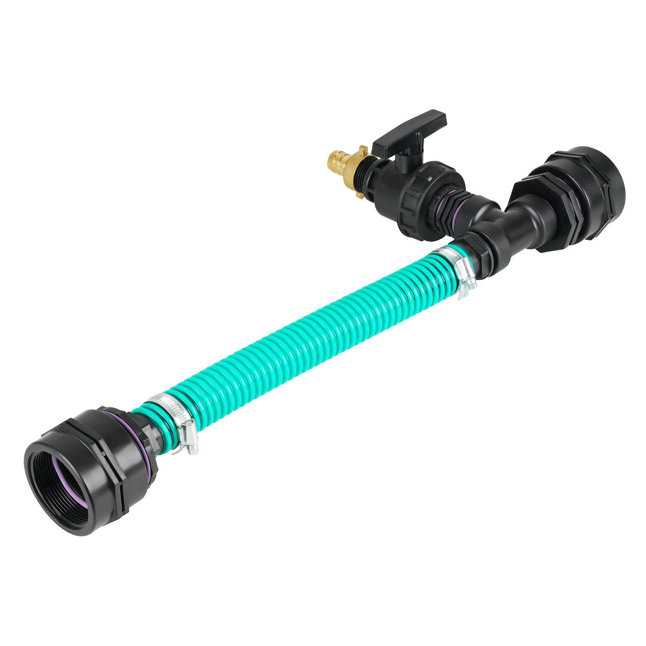 IBC Adapter BSP 2 - 2 IBC gegenüber Tankverbindung 32mm Schlauch