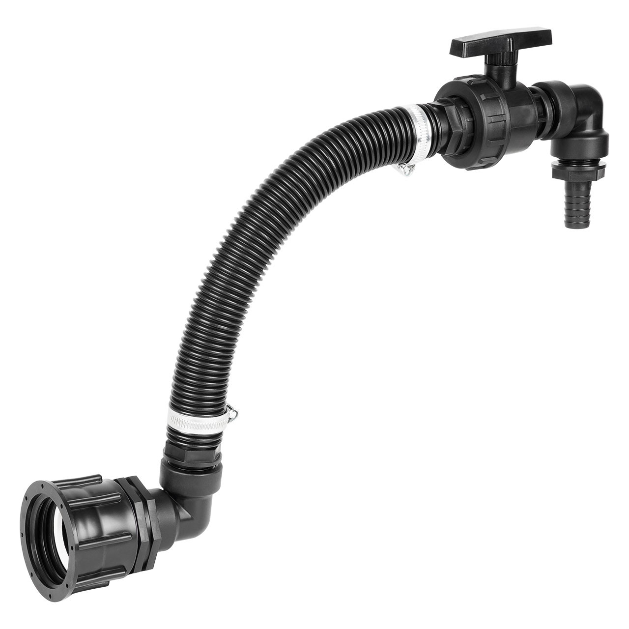 IBC Adapter S60x6 - Befüllschlauch mit 1" Auslaufhahn