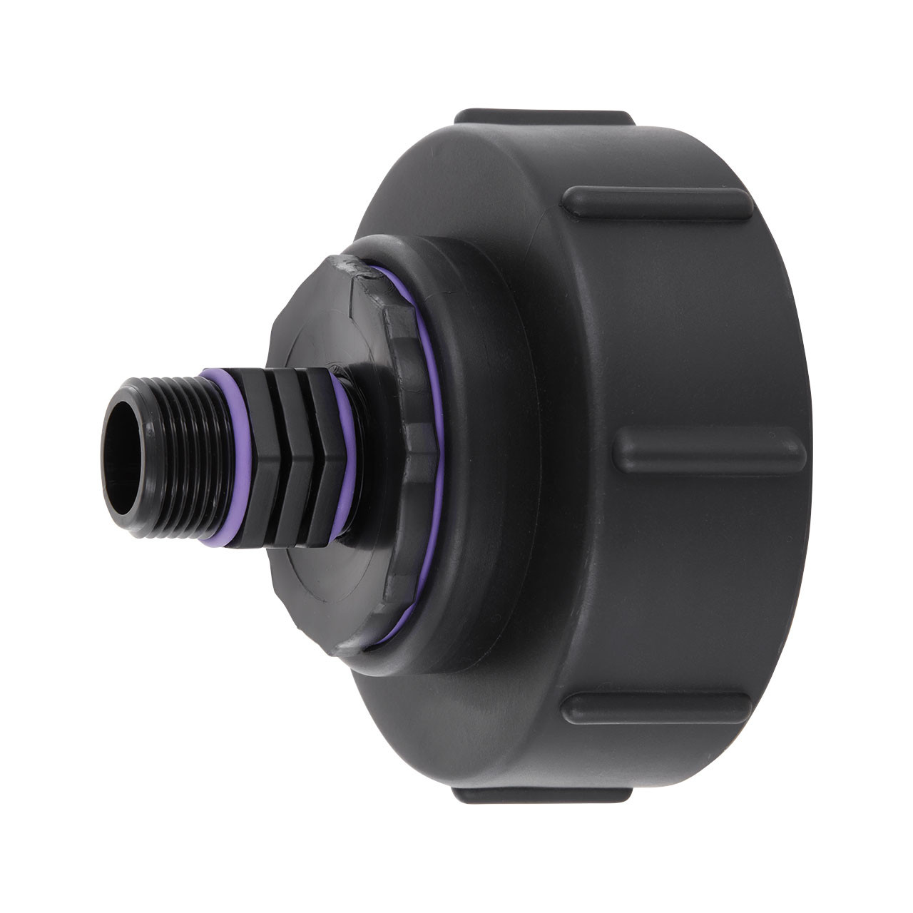 IBC Adapter S100x8 Grobgewinde (100mm) - Reduzierung Außengewinde