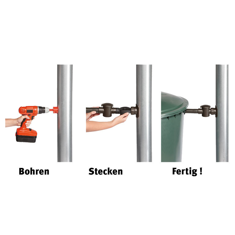 Garantia Regensammler Speedy - Überlauffunktion bis 80m² Dachfläche