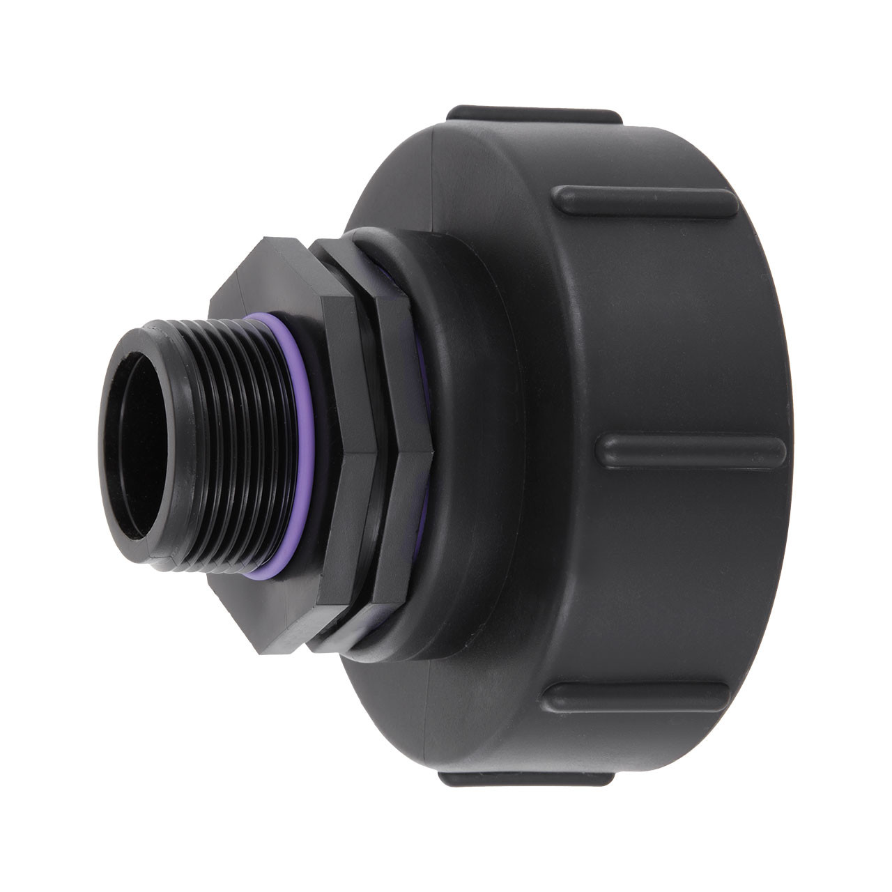 IBC Adapter S100x8 Grobgewinde (100mm) - Reduzierung Außengewinde