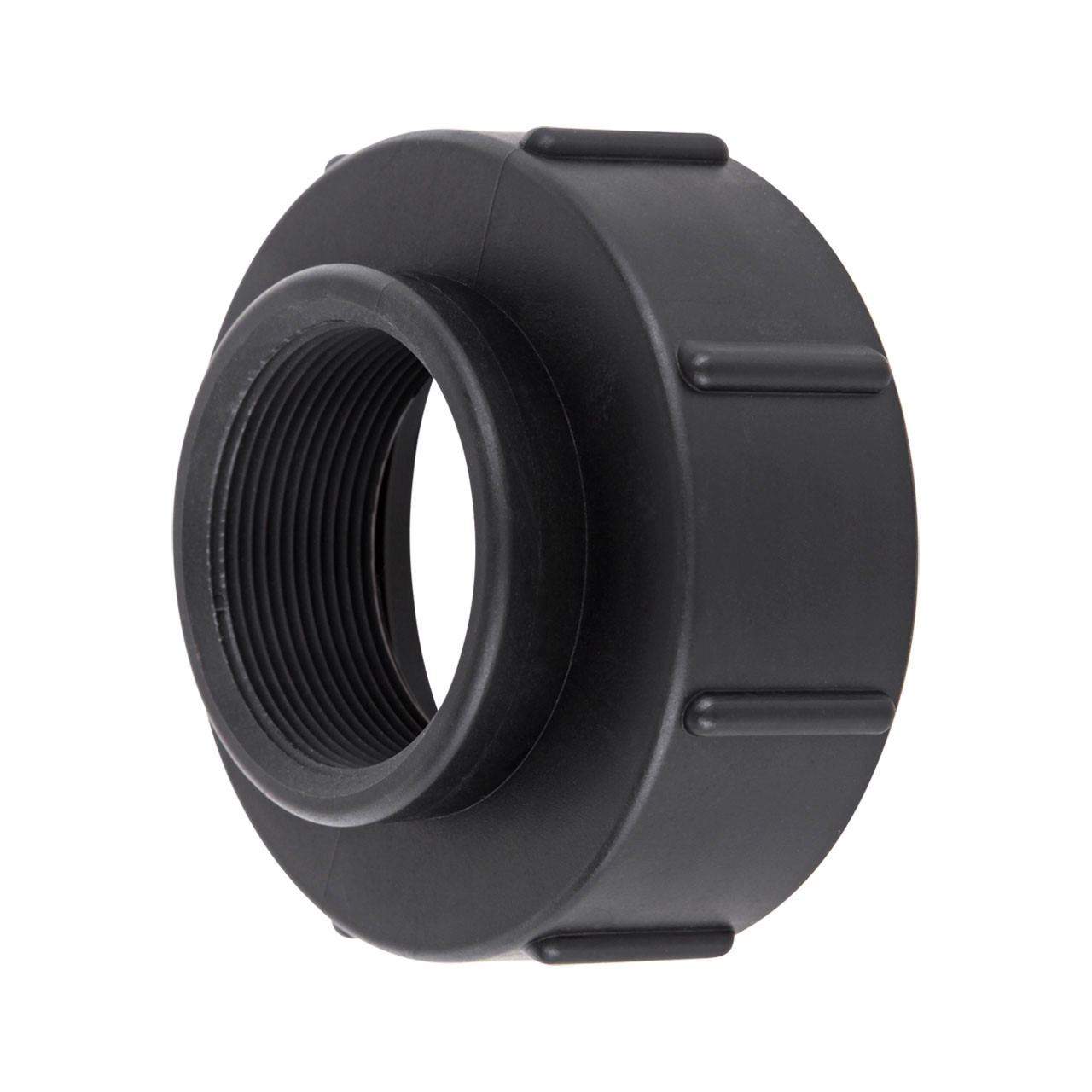 IBC Container Adapter Gewindefitting S100x8 (100mm) Grobgewinde DN 80 - 2" BSP (60mm) Innengewinde Reduzierung