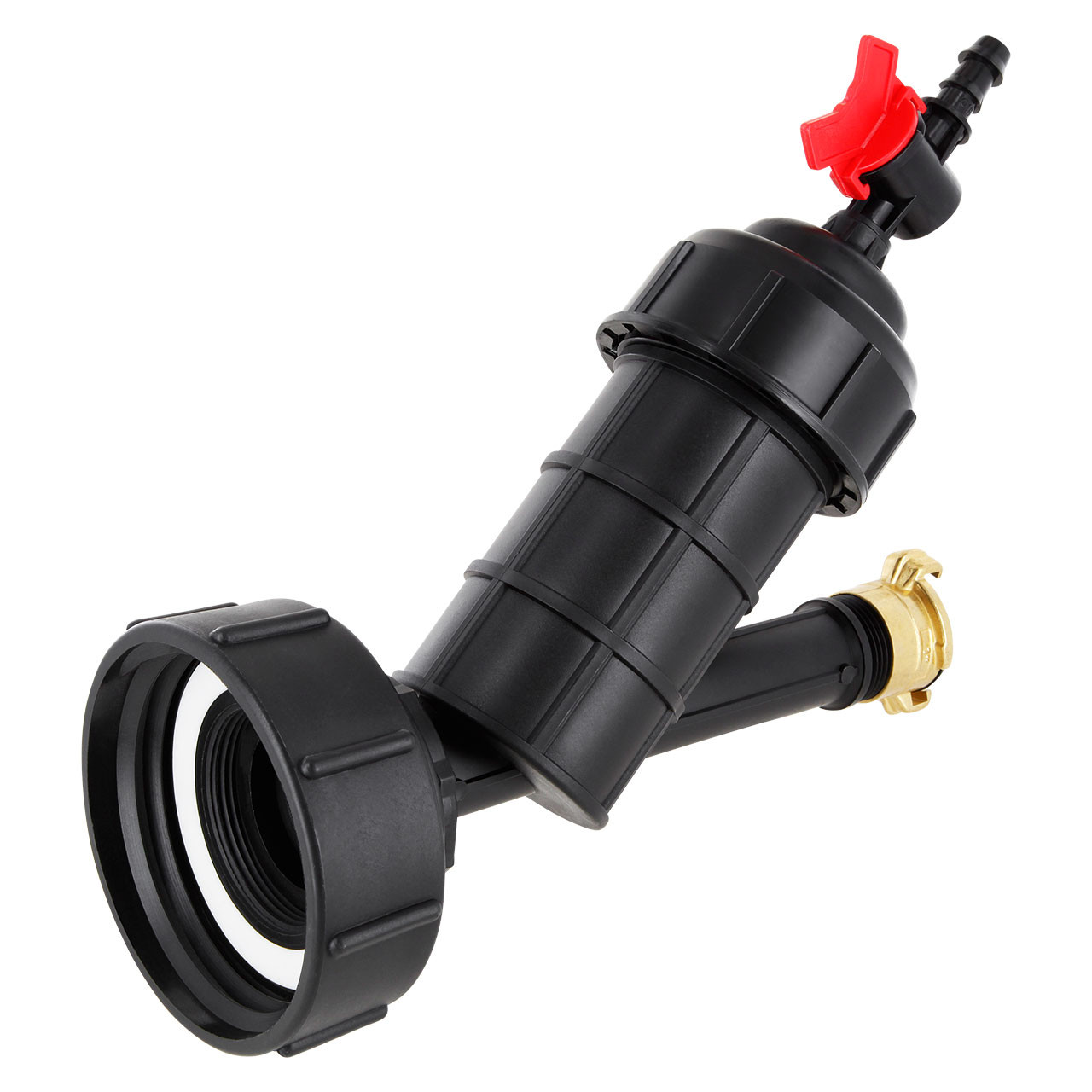 IBC Adapter S100x8 - Auslauf inkl. Filter + GeKa kompatibel