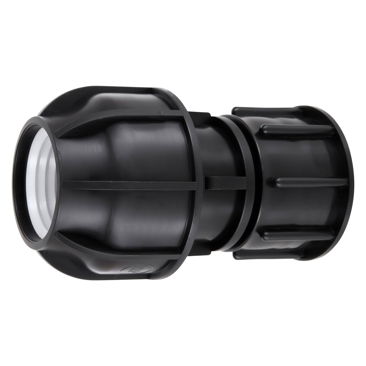 IBC Adapter S60x6 (60mm) Grobgewinde DN 50 - Übergangsmuffe PP Klemme 50mm Klemmverschraubung