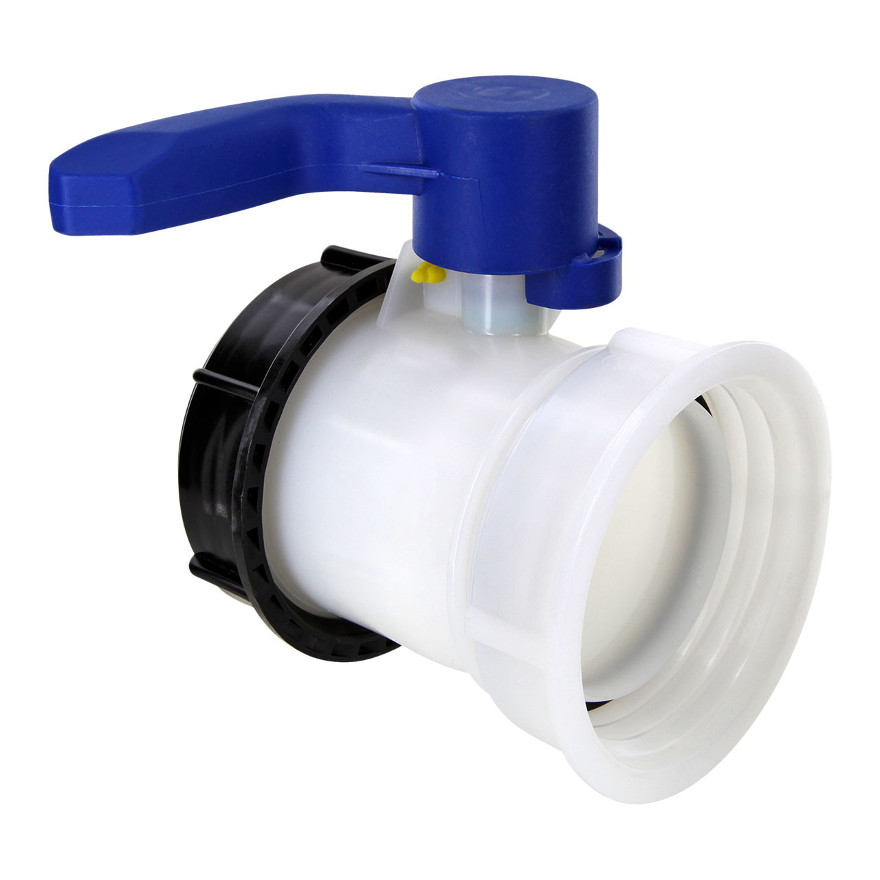 IBC Klappenhahn S100x8 (100mm) ETFE DN80