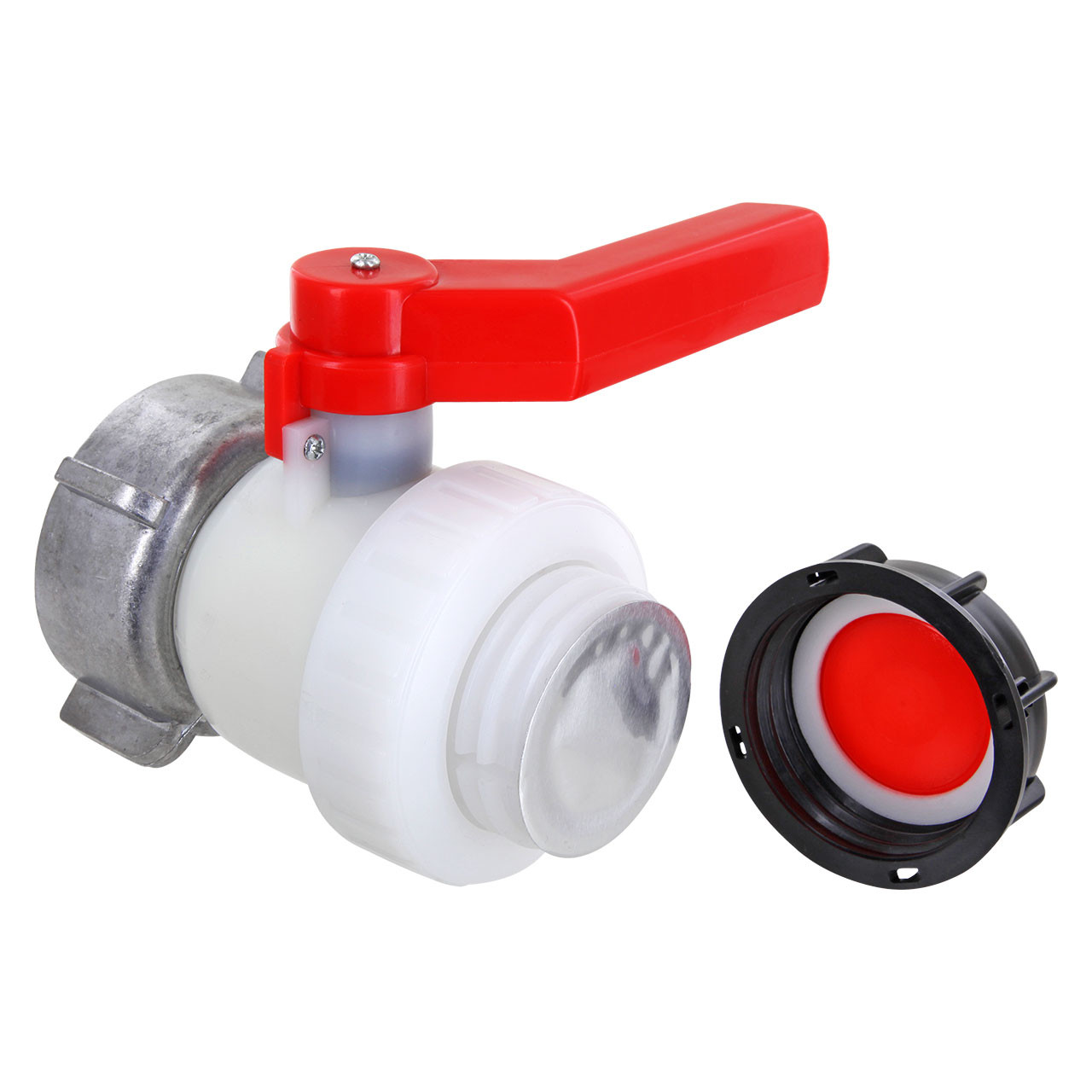 IBC Kugelhahn S75x6 (75mm) ALU Überwurf EPDM DN50