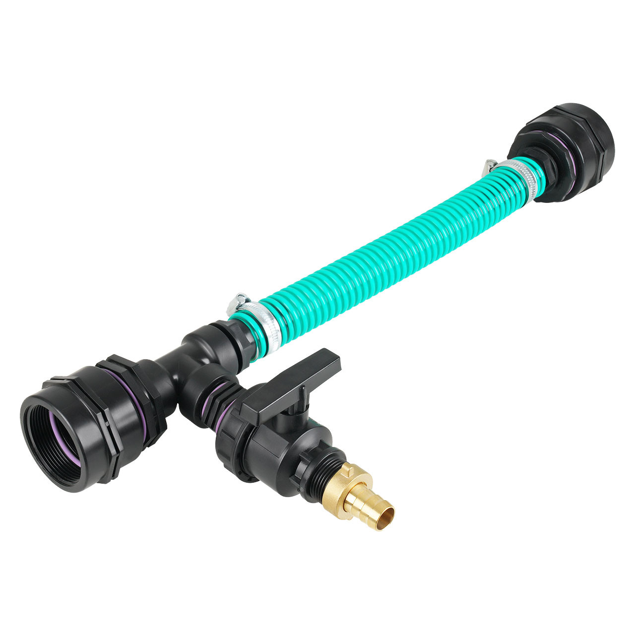 IBC Adapter BSP 2 - 2 IBC gegenüber Tankverbindung 32mm Schlauch