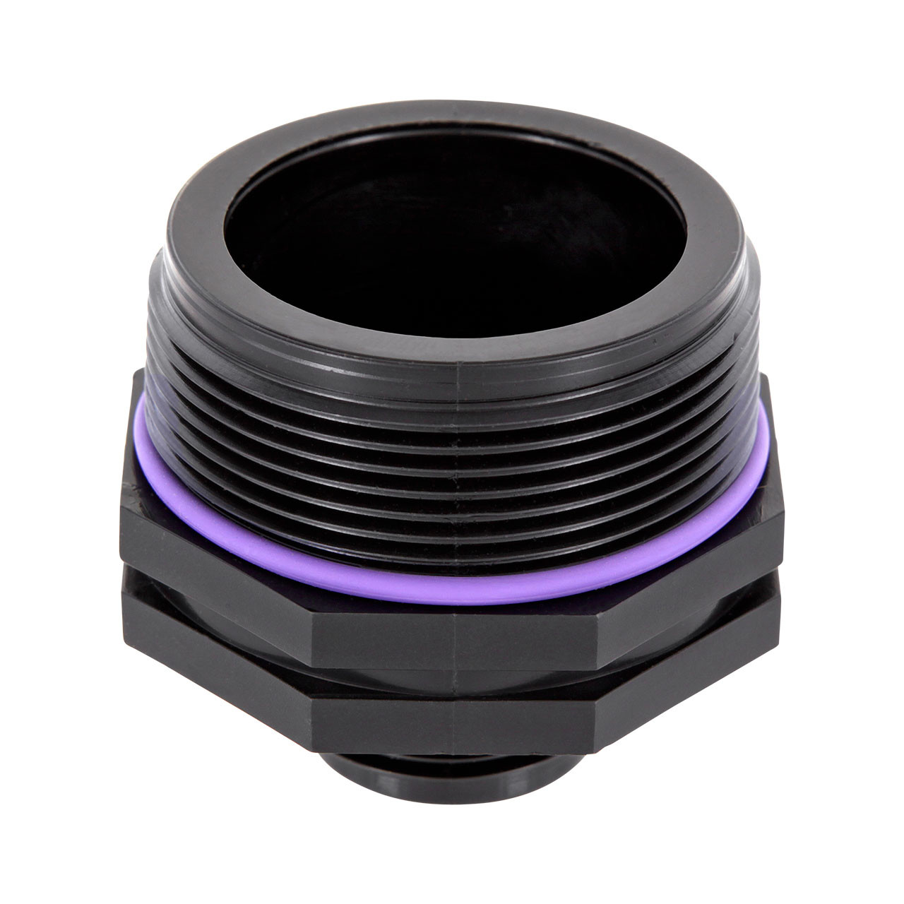 PP Gewindefittings Gewindeverschraubung Reduziernippel Fitting 2x Außengewinde mit O-Ring