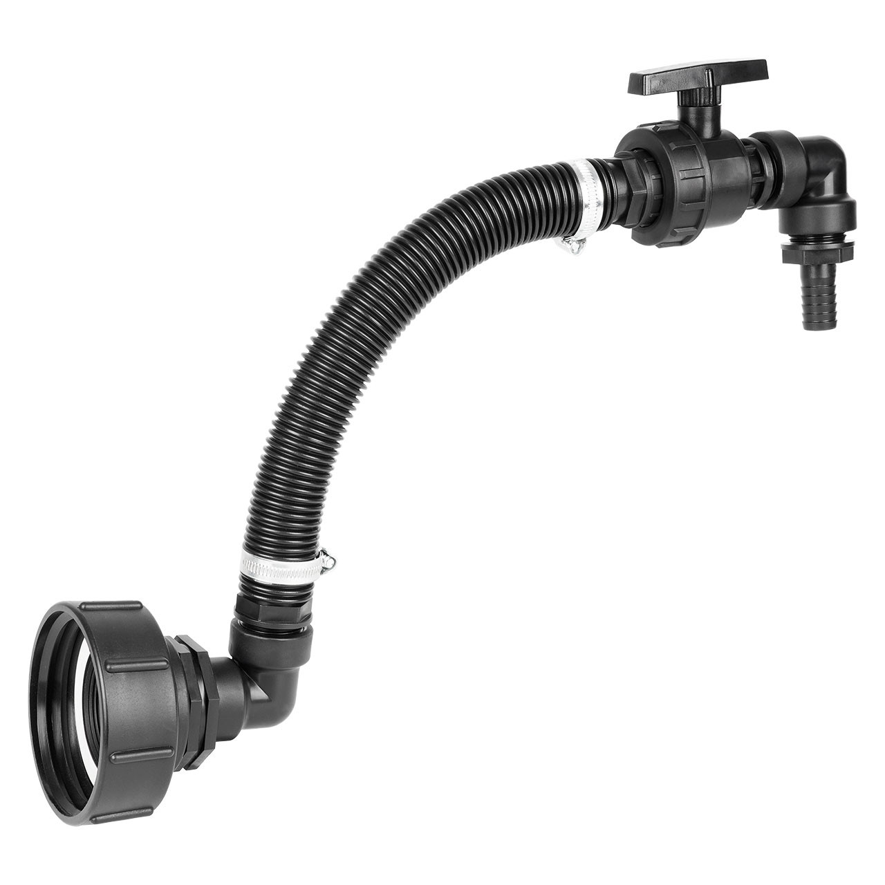 IBC Adapter S100x8 - Befüllschlauch mit 1" Auslaufhahn